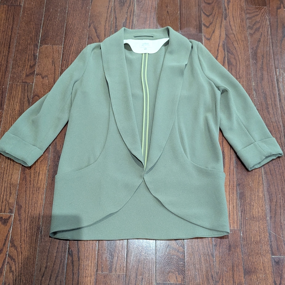 Aritzia Wilfred Olive Green chevalier Jacket